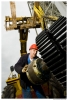 Popping a Spare onto a 3,200-Tonne Radio Telescope