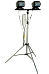 Larson Electronics Introduces Portable Telescoping Light Tower with Dual Remote Controlled HID Spotlights