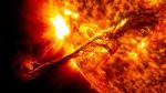 Relativistic Electron Proton Telescope Observes New Particles Trapped in Giant Belts of Radiation