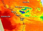 NASA's Aqua Satellite Captures Infrared Image of Cyclone Tim