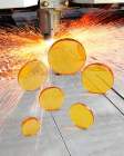 Laser Research Optics Offers ZnSe Focusing Lenses for Steel Cutting Lasers