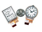 Novel 1.73" Flexible Electronic Paper Display Technology for Smartwatch Applications