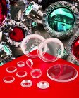 Custom Engineered and Fabricated Sapphire Viewport Windows from Meller Optics