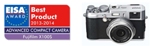 EISA Honors FUJIFILM X100S with Best Advanced Compact Camera Award