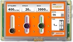 Reach Introduces Ultra Compact G2 4.3h Color Touch Display Modules