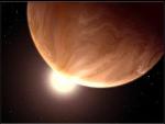 Hubble Provides Evidence of Clouds in Super-Earth Class Planet