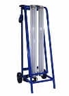 New Cart Mounted Explosion Proof LED Paint Spray Booth Light from Larson Electronics