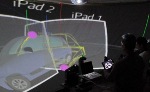 Widescreen High-Resolution Projector Creates Optical Illusion of 3D Images
