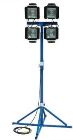 New 3,000W Portable Quadpod Mounted Work Area Flood Light from Larson Electronics