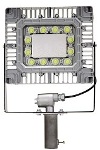 New 150W Adjustable Pole Top Slip Fit Mounted LED Light Fixture from Larson Electronics