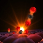 X-ray Laser Helps View Atoms Forming a Tentative Bond