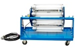 New Wheeled Cart Mounted Explosion Proof LED Light from Larson Electronics