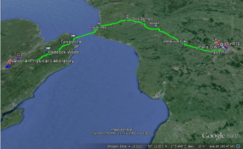 International Fibre Link Allows Comparison of Optical Clocks Between UK and France 