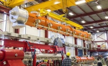 Superconducting Radio-Frequency Cryomodule for X-Ray Laser
