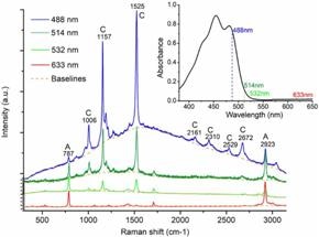 Resonance Raman Spectroscopy Used for Optical Biopsy
