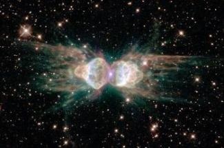 Rare Laser Emission Hints at Presence of Hidden Double Star System