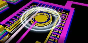 Researchers Connect Two Parts of an Electronics Chip Using an On-Chip Optical Link