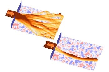 New Method for Exploiting “Branched Flow” Phenomenon of Laser
