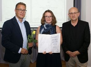 Caroline Berlage, a Student at PicoQuant, Wins Physik-Studienpreis by the Physikalische Gesellschaft zu Berlin