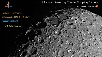 First Lunar Images Revealed by Chandrayaan-2