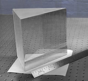 Large Prisms for Demanding Spectroscopic Applications