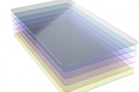Top Layer of Light-Dependent Plastic Film Causes Shape-Shifting Movement