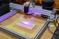 Properties of Transparent Crystals Revealed Using Powerful Irradiation from Lasers