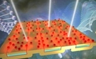 Glass Slide Nanopillars Control Both Color and Intensity of Light