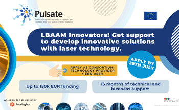 Launch of PULSATE Open Call for LBAAM Technology in Production