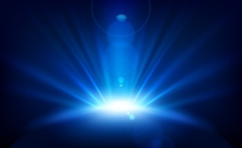 Researchers Make Blue Light from Exciting Materials