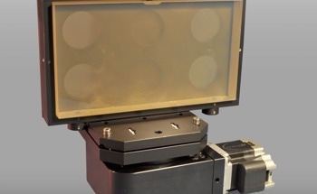 Low profile mount offers stable platform for large mirrors